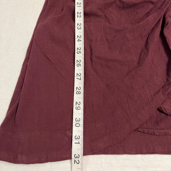 Free People Women's Mini Dress Red Rayon Sleeveless Size Small Party Dress - Picture 8 of 8